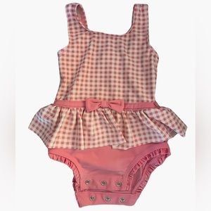 Ruffle Butts 6-12M Swimsuit Onesie Bottom Up